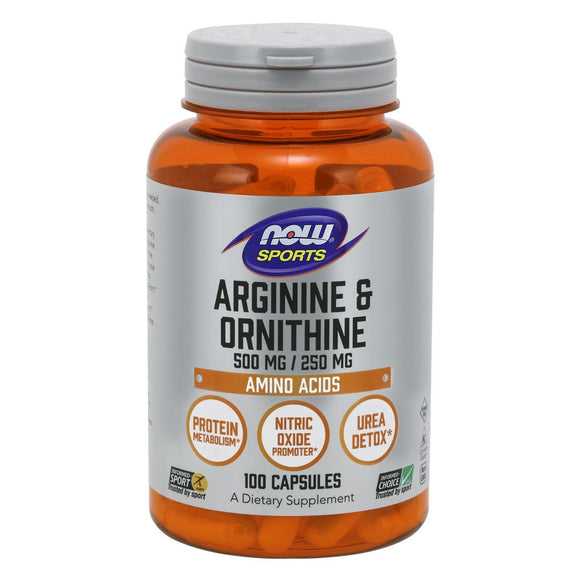 ARGININE-ORNITHINE 100 CAPS - Vitamin Choice Outlet