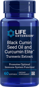 BLACK CUMIN SEED OIL AND CURCUMIN ELITE™ TURMERIC EXTRACT 60 SOFTGELS - Vitamin Choice Outlet