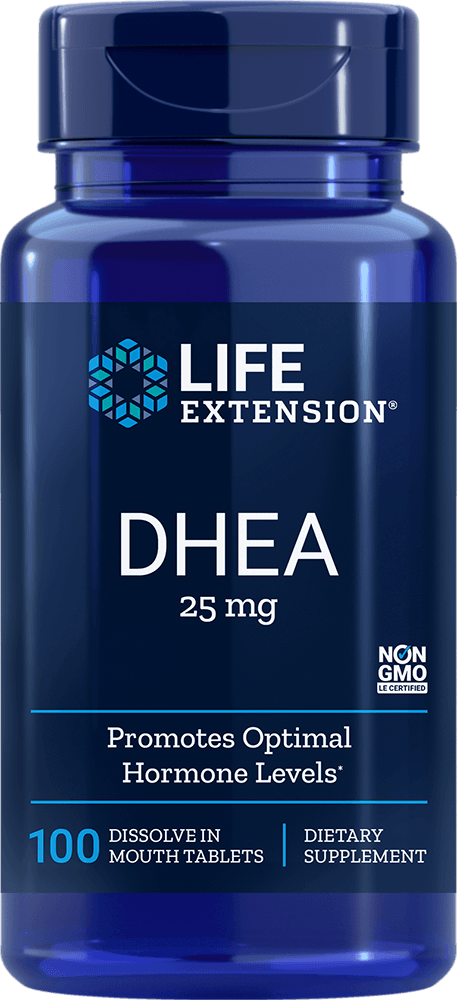 DHEA 25 MG DISSOLVING 100 TABLETS - Vitamin Choice Outlet