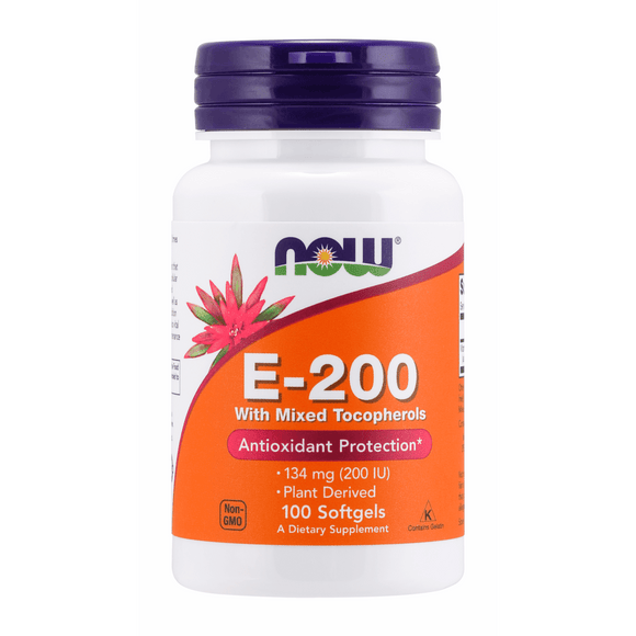 E-200 MIXED TOCOPHEROL  100 SGELS - Vitamin Choice Outlet