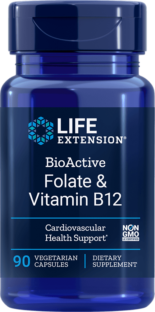 FOLATE & VITAMIN B12 200 VEGETARIAN CAPSULES - Vitamin Choice Outlet