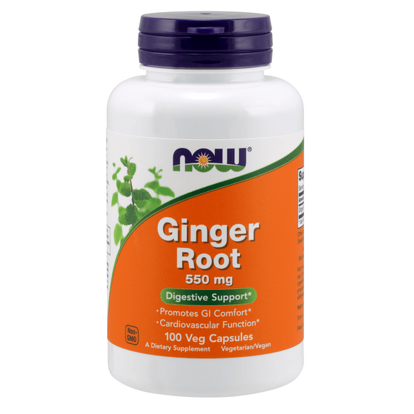 GINGER ROOT 550mg  100 VCAPS - Vitamin Choice Outlet