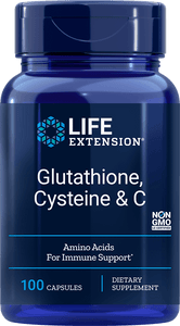 GLUTATHIONE-C-CYSTEINE 750 MG 100 VEGETARIAN CAPSULES - Vitamin Choice Outlet