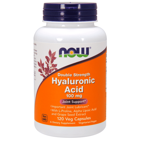 HYALURONIC ACID 100MG 2X PLUS  120 VCAPS - Vitamin Choice Outlet
