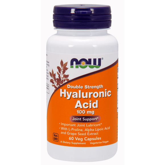 HYALURONIC ACID 100MG 2X PLUS   60 VCAPS - Vitamin Choice Outlet