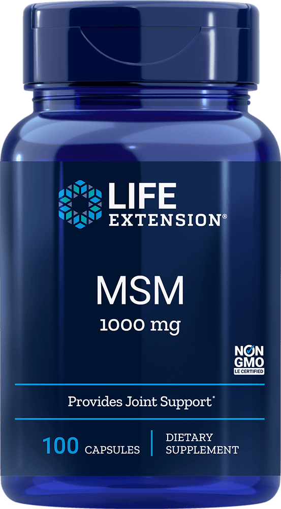 MSM 1000 MG 100 CAPSULES - Vitamin Choice Outlet
