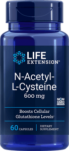 N-ACETYL CYSTEINE 600 MG 60 VEGETARIAN CAPSULES - Vitamin Choice Outlet