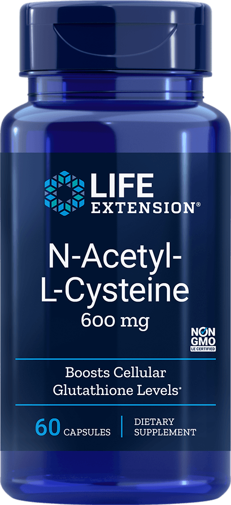 N-ACETYL CYSTEINE 600 MG 60 VEGETARIAN CAPSULES - Vitamin Choice Outlet