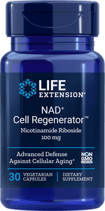 NAD+ CELL REGENERATOR NICOTINAMIDE RIBOSIDE 100 MG 30 VEGETARIAN CAPSULES - Vitamin Choice Outlet