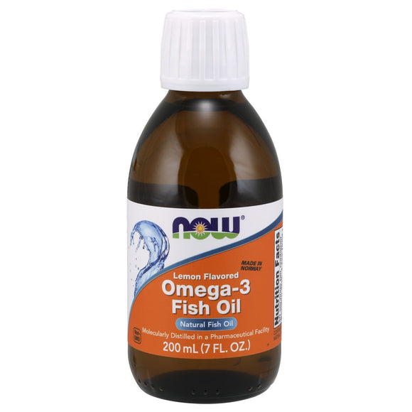OMEGA-3 FISH OIL LEMON  200 ML (7oz) - Vitamin Choice Outlet