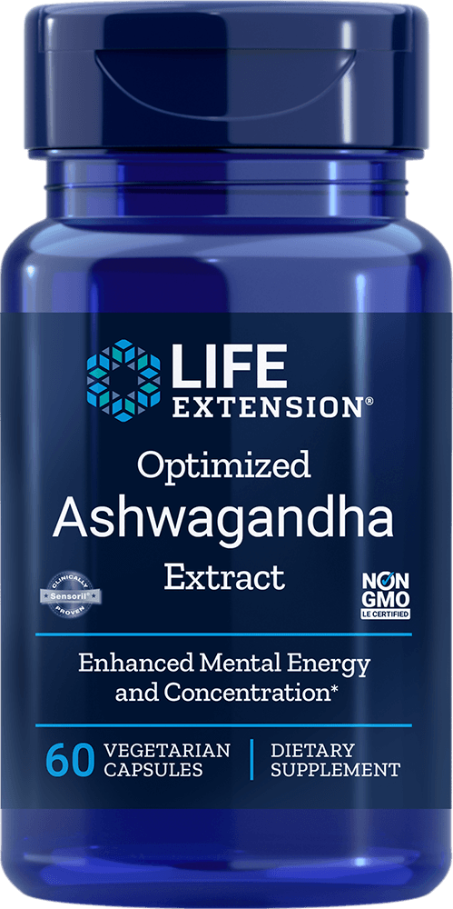 OPTIMIZED ASHWAGANDA EXTRACT 60 VEGETARIAN CAPSULES - Vitamin Choice Outlet