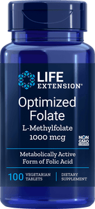 OPTIMIZED FOLATE 1000 MCG 100 TABLETS - Vitamin Choice Outlet
