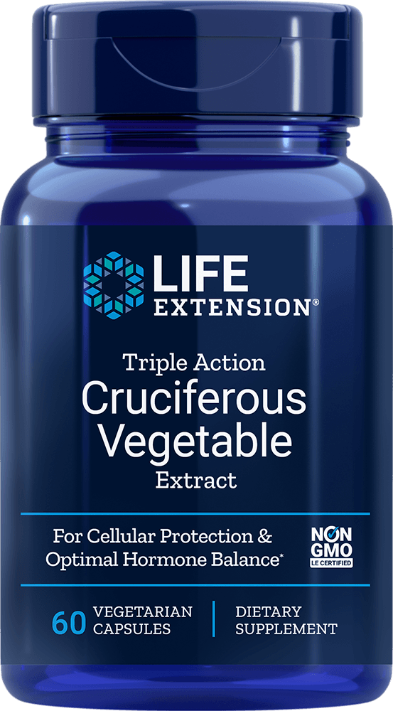 TRIPLE ACTION CRUCIFEROUS VEGETABLE EXTRACT 60 VEGGIE CAPSULES - Vitamin Choice Outlet