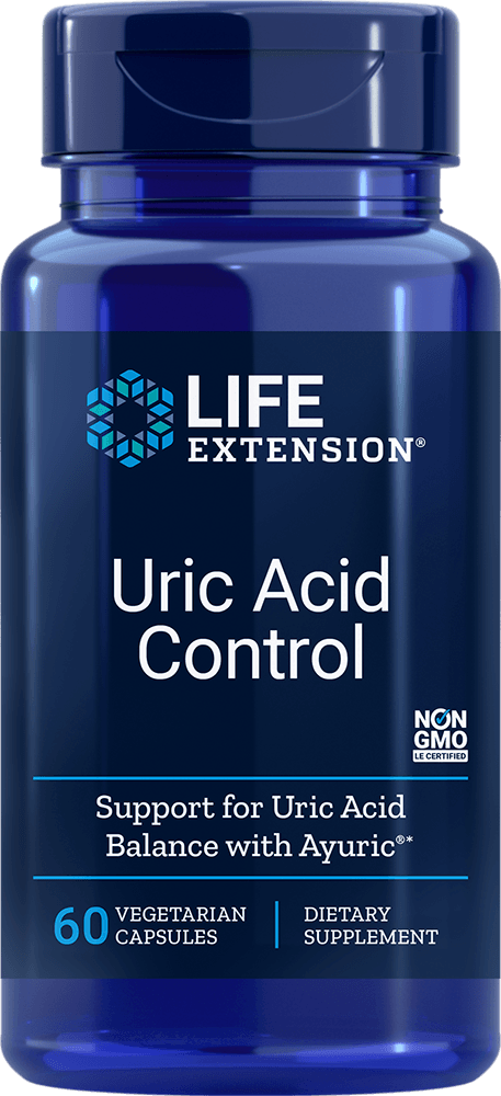 URIC ACID CONTROL 60 VEGETARIAN CAPSULES - Vitamin Choice Outlet