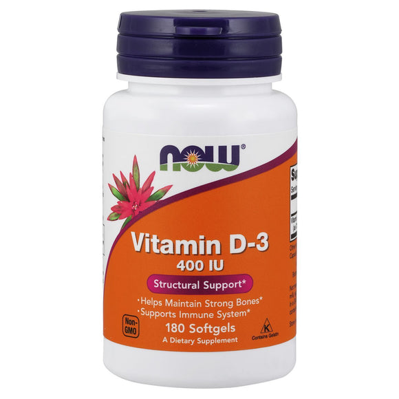VIT D-3 400 IU 180 SGELS - Vitamin Choice Outlet