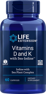 VITAMIN D WITH SEA-IODINE & VITAMIN K2 60 CAPS - Vitamin Choice Outlet