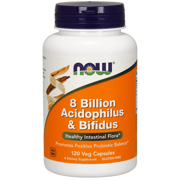 8 BILLION ACIDOPHILUS-BIFIDUS 120 VCAPS - Vitamin Choice Outlet