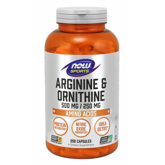 ARGININE-ORNITHINE 250 CAPS - Vitamin Choice Outlet
