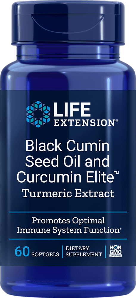 BLACK CUMIN SEED OIL AND CURCUMIN ELITE™ TURMERIC EXTRACT 60 SOFTGELS - Vitamin Choice Outlet