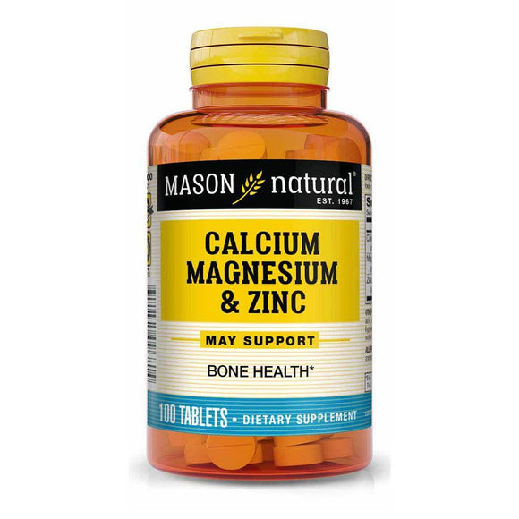 CAL-MAG-ZINC 100 TABS Calcium Mason Naturals