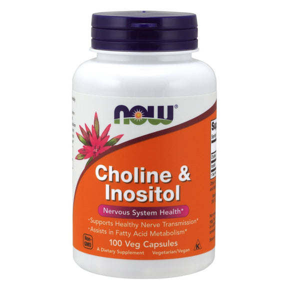 CHOLINE 250MG  plus INOSITOL 250mg 100 VCAPS - Vitamin Choice Outlet