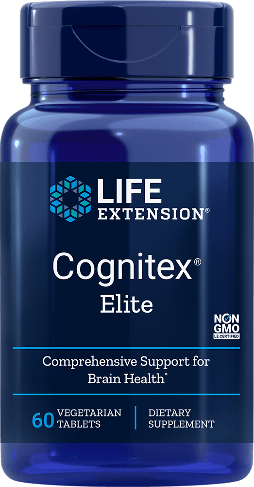 COGNITEX® ELITE 60 VEGETARIAN TABLETS - Vitamin Choice Outlet