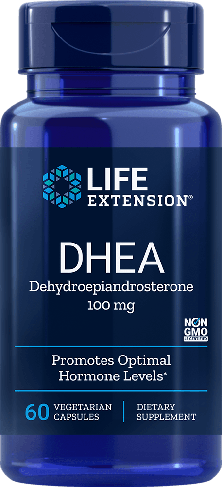 DHEA 100 MG 60 VEGETARIAN CAPSULES - Vitamin Choice Outlet