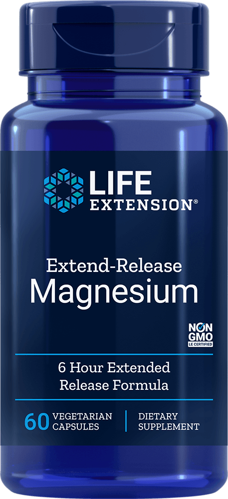EXTEND-RELEASE MAGNESIUM 60 VEGETARIAN CAPSULES - Vitamin Choice Outlet