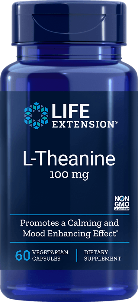 L-THEANINE 100 MG 60 VEGETARIAN CAPSULES - Vitamin Choice Outlet