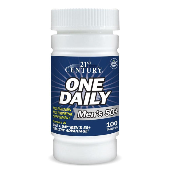 ONE DAILY MENS 50 PLUS 100 TAB - Vitamin Choice Outlet