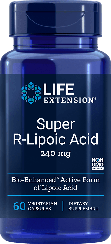 SUPER R-LIPOIC ACID60 VEGETARIAN CAPSULES - Vitamin Choice Outlet
